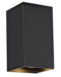 FANTASIA RADU APPLIQUE MURALE NOIR CARRE 2X GU10