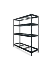 ETAGERE BOIS METAL CLIPSABLE AR SHELVING. 200X170X60 CM. 4 NIV. 600KG/NIVEAU. GRIS ANTHRACITE.