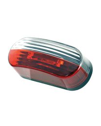 CARPOINT LED BREEDTELICHT ROOD/WIT 40X100MM