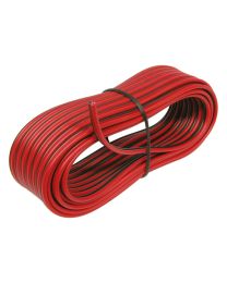 CARPOINT LUIDSPREKERKABEL 0,75MM² ZWART/ROOD 10M