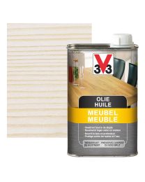 V33 OLIE MEUBEL DECO 0,5L MAT WIT