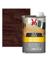 V33 OLIE MEUBEL DECO 0,5L MAT EBBEN