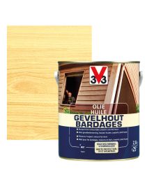 V33 HUILE BARDAGES 2.5L MAT INCOLORE