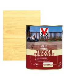 V33 HUILE TERRASSE 2.5l MAT INCOLORE