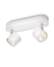 PHILIPS MYLIVING LED STAR PLAFONDSPOT WIT 2X4.5W