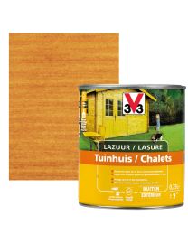 LASURE CHALETS TONS BOIS 0.75L SATIN MERANTI