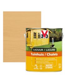 LASURE CHALETS TONS BOIS 2.5L SATIN CHENE CLAIR