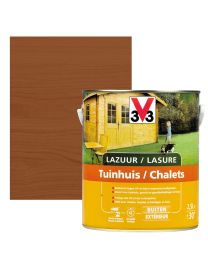 LASURE CHALETS TONS BOIS 2.5L SATIN CHENE FONCE