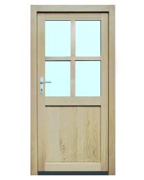 MEETH PORTE EXTERIEUR 980X1980 DIN DROITE MOD 4 FENETRES