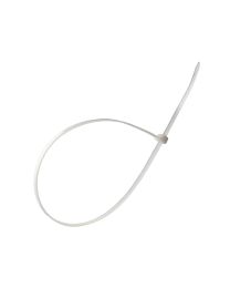 COLLIER SERRE-CABLES 370X7.6MM 100PC BLANC