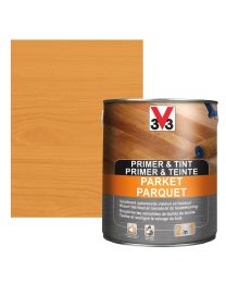 V33 PRIMER & TINT PARKET 2,5L MIDDEN EIK