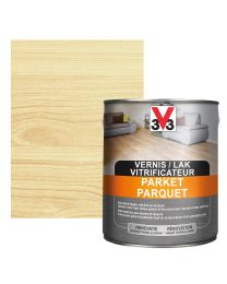 V33 VERNIS / LAK PARKET 2,5L ZIJDEGLANS KLEURLOOS