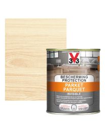 V33 BESCHERMING PARKET INVISIBLE 0,75L MAT KLEURLOOS