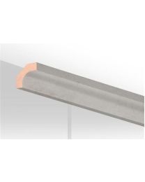 MOULURE DE FINITION BETON CLAIR 2600X24X24MM