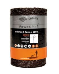 GALAGHER VIDOFLEX 6 POWERLINE TERRA 200M