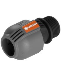 GARDENA SPRINKLER VERBINDINGSSTUK 25 MM X 1" BUITENDRAAD