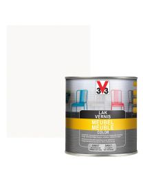 V33 LAK MEUBEL COLOR 0,5L ZIJDEGLANS WIT