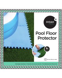 DIDAK TAPIS PISCINES 50X50CM BLEU