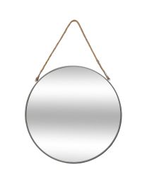 ATMOSPHERA MIROIR GRIS CORDE 55CM