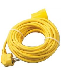 EXIN CABLE DE RALLONGE PA 40M H05VVF 3X1.5 GEEL