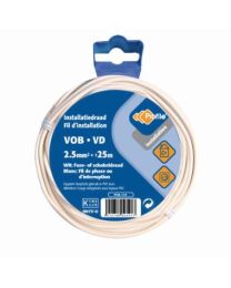 PROFILE CABLE VOB 25M 2.5MM BLANC E410283