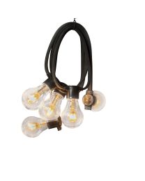 LED SNOER 4.5M 10 LICHT TWIN WISSEL+4-TRAPS DIMMER