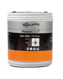 GALLAGHER POWERLINE LINT WIT 12.5MM 200M