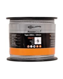 GALLAGHER POWERLINE LINT WIT 20MM 200M