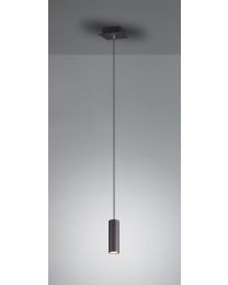 HANGLAMP MARLEY ZWART EXCL GU10 MAX 35W