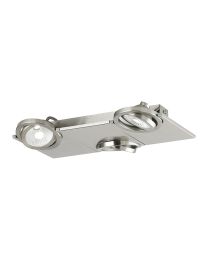 EGLO BREA LED-APPLIQUE/DL/3 NICKEL-MAT