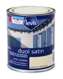 LEVIS DUOL HOUT VERF BUITEN SATIN ZANDSTEEN 750ML