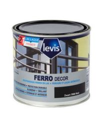 LEVIS FERRO DECOR LAK 0.5L 7900 ZWART