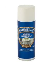 HAMMERITE LAQUE BRILLANTE MÉTAUX BLANC CASSÉ 400 ML