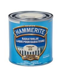 HAMMERITE RADIATORLAK ZIJDEGLANS RAL9001 250ML