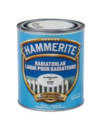 HAMMERITE LAQUE POUR RADIATEURS SATIN BLANC 750 ML