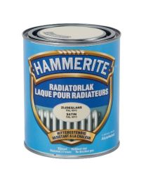 HAMMERITE LAQUE POUR RADIATEURS SATIN RAL9010 750 ML