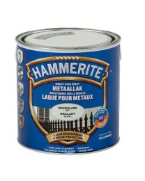 HAMMERITE LAQUE BRILLANTE MÉTAUX BLANC 2,5 L