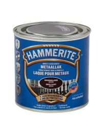 HAMMERITE HOOGGLANSLAK BRUIN 250ML