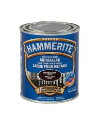 HAMMERITE LAQUE BRILLANTE MÉTAUX BRUN 750 ML