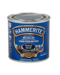 HAMMERITE HOOGGLANSLAK DONKERBLAUW 250ML