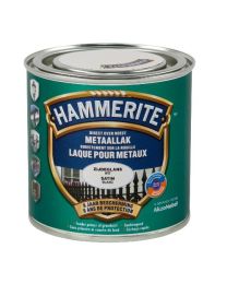 HAMMERITE LAQUE SATINÉE MÉTAUX BLANC 250 ML