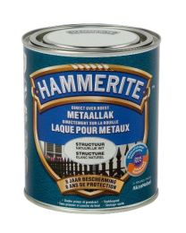 HAMMERITE LAQUE STRUCT. MÉTAUX BLANC NATUR. 750 ML