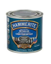 HAMMERITE LAQUE STRUCT. MÉTAUX NOIR ARDOISE 250 ML