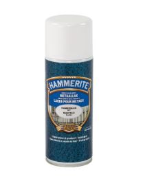 HAMMERITE LAQUE MARTELÉE MÉTAUX BLANC 400 ML