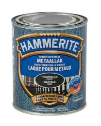 HAMMERITE LAQUE MARTELÉE MÉTAUX NOIR 750 ML