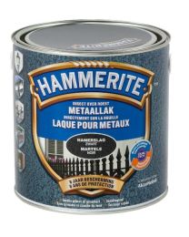 HAMMERITE LAQUE MARTELÉE MÉTAUX MAT NOIR 2,5 L