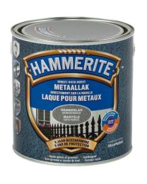 HAMMERITE LAQUE MARTELÉE MÉTAUX GRIS FONCÉ H118 2,5 L