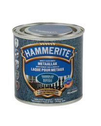 HAMMERITE HAMERSLAGLAK DONKERBLAUW 250ML