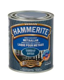 HAMMERITE LAQUE MARTELÉE MÉTAUX BLEU FONCÉ 750 ML