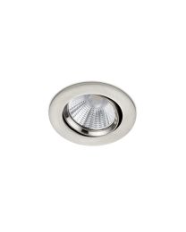 PAMIR METAAL NIKKEL MAT INCL. 1 X LED 5.5W 3000K 3